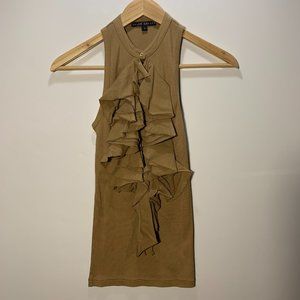 Ralph Lauren-Ruffled Tank